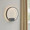 Applique Da Parete-Maytoni rim applique da parete led 25w 3000k tonda moderna