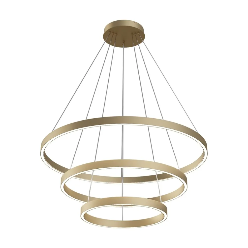 Lampadari Moderni-Maytoni rim lampadario moderno per soggiorno led 4000k