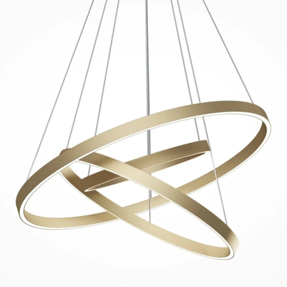 Lampadari Moderni-Maytoni rim lampadario moderno per soggiorno led 4000k