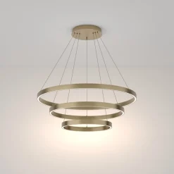 Lampadari Moderni-Maytoni rim lampadario moderno per soggiorno led 4000k