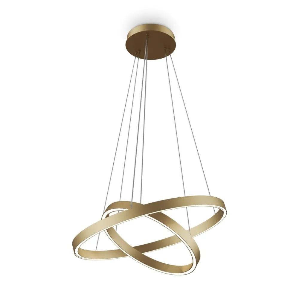 Lampadari Cucina-Maytoni rim lampadario per cucina moderna orientabile led 3000k