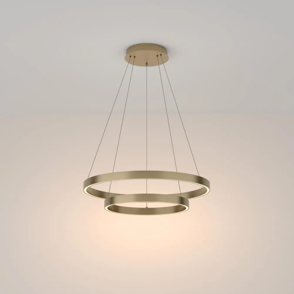Lampadari Cucina-Maytoni rim lampadario per cucina moderna orientabile led 3000k