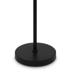 Lampade Da Terra-Maytoni ring lampada da terra nera design minimalista
