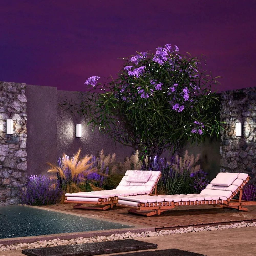 Applique Da Esterno-Maytoni rock applique da esterno led 3000k ip54 design minimal