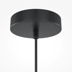 Lampade A Sospensione-Maytoni roots lampada a sospensione con forma a goccia in legno