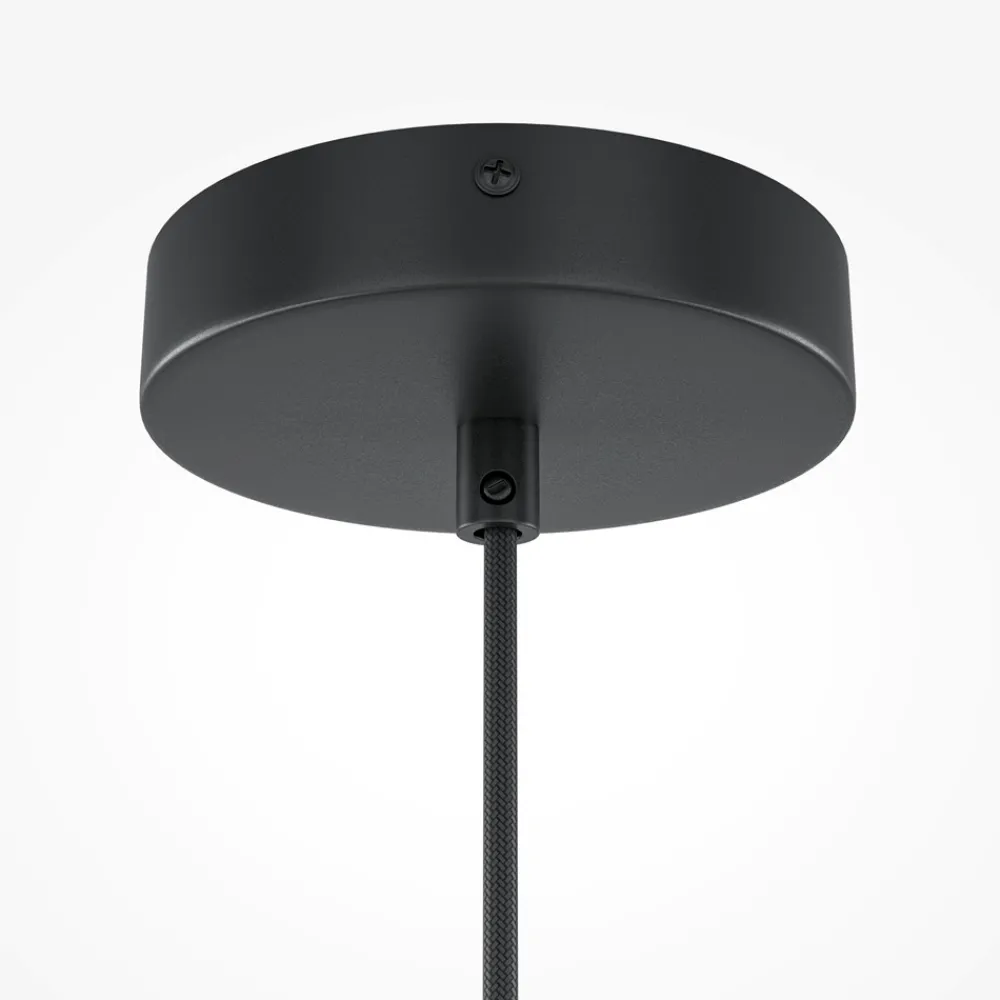 Lampade A Sospensione-Maytoni roots lampada a sospensione con forma a goccia in legno