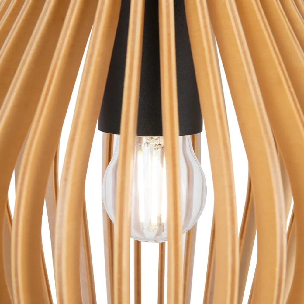 Lampade A Sospensione-Maytoni roots lampada a sospensione in legno