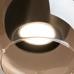 Lampade A Sospensione-Maytoni ros lampada a sospensione sfere in vetro ambrato