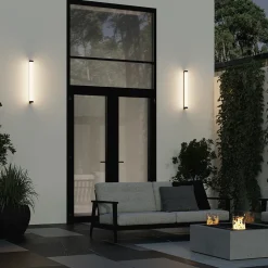 Applique Da Esterno-Maytoni rounge applique da esterno led 3000k ip54 cilindrico