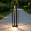 Lampioni Da Giardino-Maytoni royal mile lampione da giardino led 3000k ip65 nero