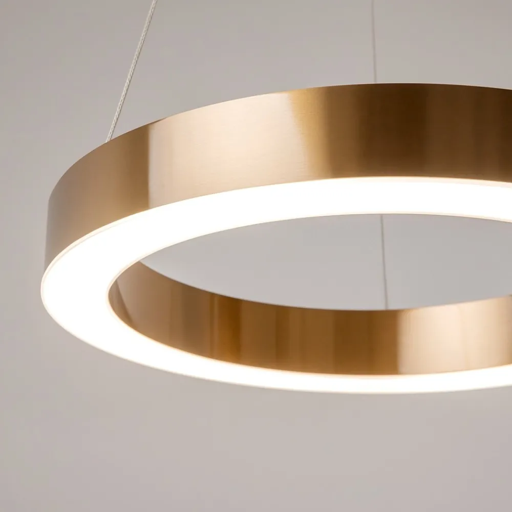 Lampadari Cucina-Maytoni saturno lampadario per cucina tondo led 3500k