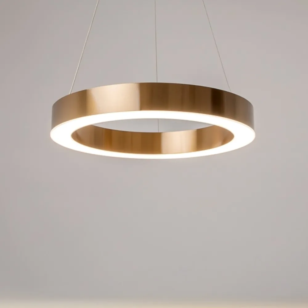 Lampadari Cucina-Maytoni saturno lampadario per cucina tondo led 3500k