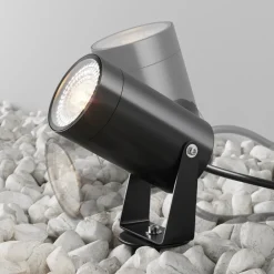 Faretti Da Esterno-Maytoni scope faretto da esterno minimal con picchetto ip65