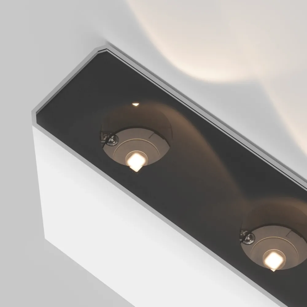 Applique Da Esterno-Maytoni show applique bianco da esterno led 3000k ip54