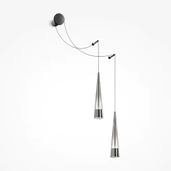 Applique Da Parete-Maytoni sintesi applique da parete led 24w 3000k coni pendenti