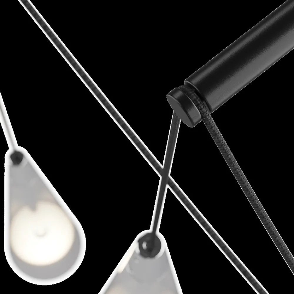 Applique Da Parete-Maytoni sintesi applique da parete led 24w 3000k coni pendenti