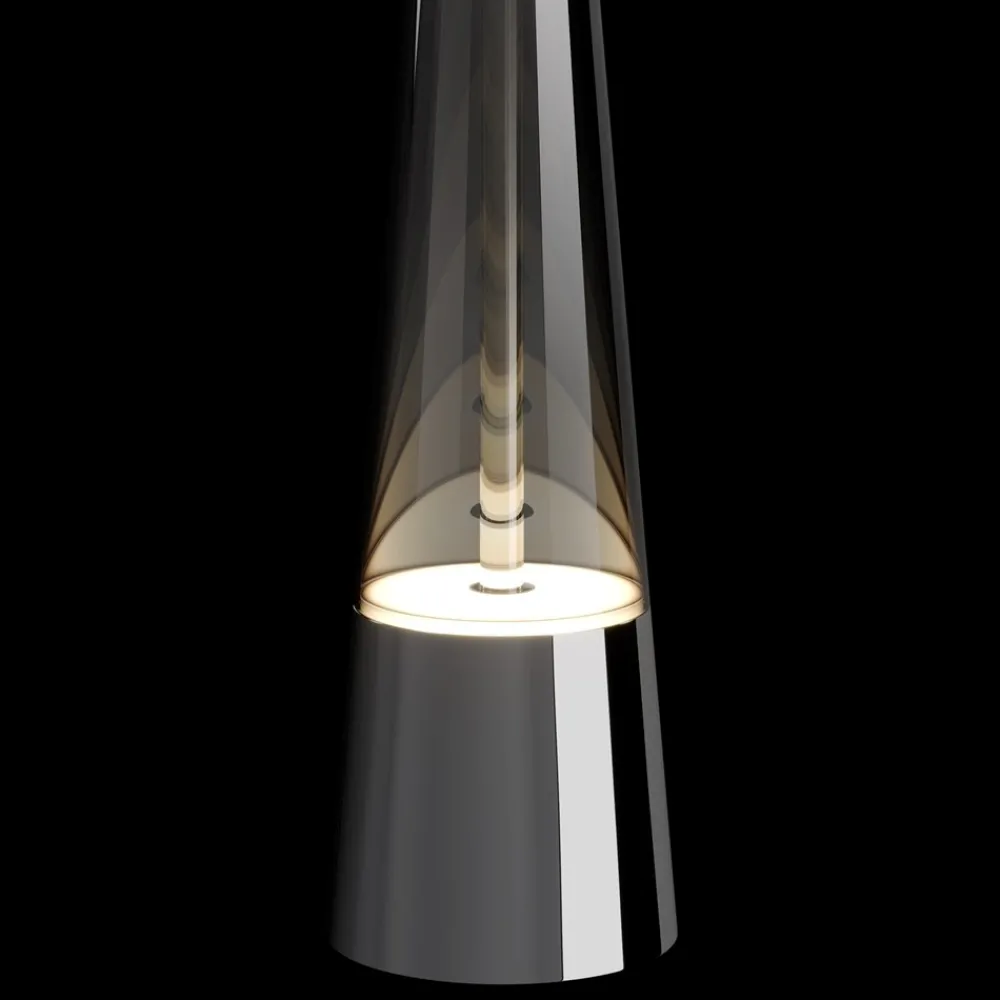 Lampade A Sospensione-Maytoni sintesi lampada a sospensione led 12w 3000k colore cromo