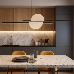 Lampadari Cucina-Maytoni skyline lampadario da cucina led 26w 4000k design