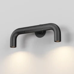 Applique Da Esterno-Maytoni sleek applique da esterno led 3000k ip65 2 luci