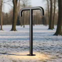 Lampioni Da Giardino-Maytoni sleek lampione basso da giardino led 3000k ip65 moderno