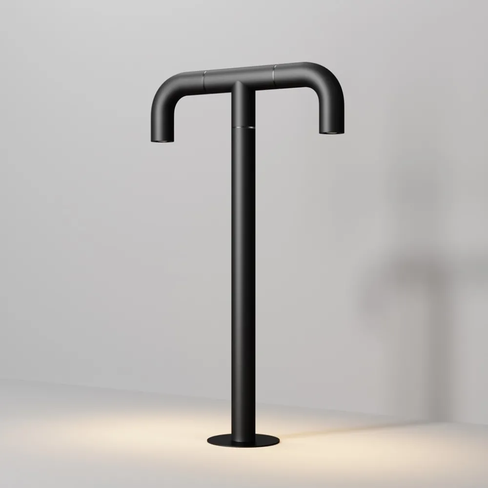 Lampioni Da Giardino-Maytoni sleek lampione basso da giardino led 3000k ip65 moderno