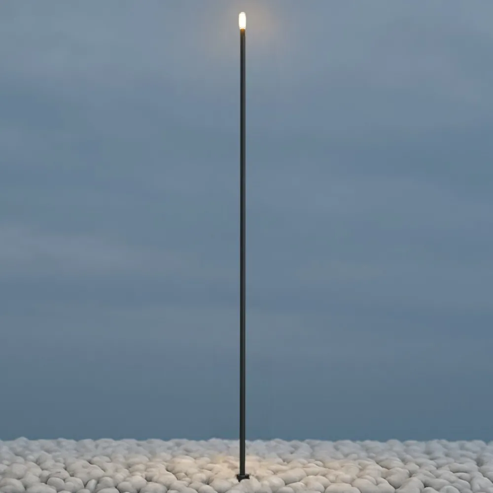 Lampioni Da Giardino-Maytoni spear lampione da giardino con picchetto minimal led 3000k ip65