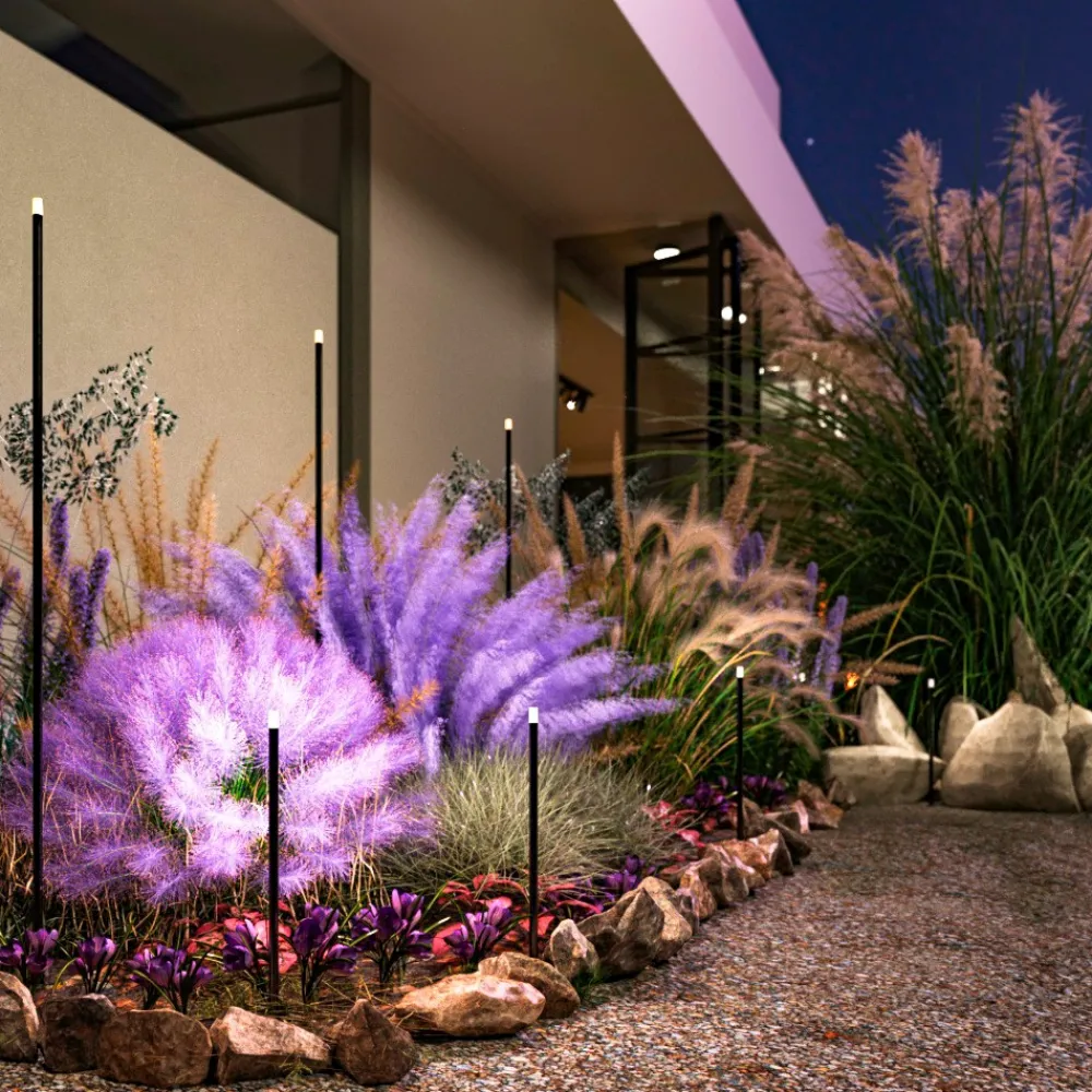 Lampioni Da Giardino-Maytoni spear lampione da giardino con picchetto minimal led 3000k ip65