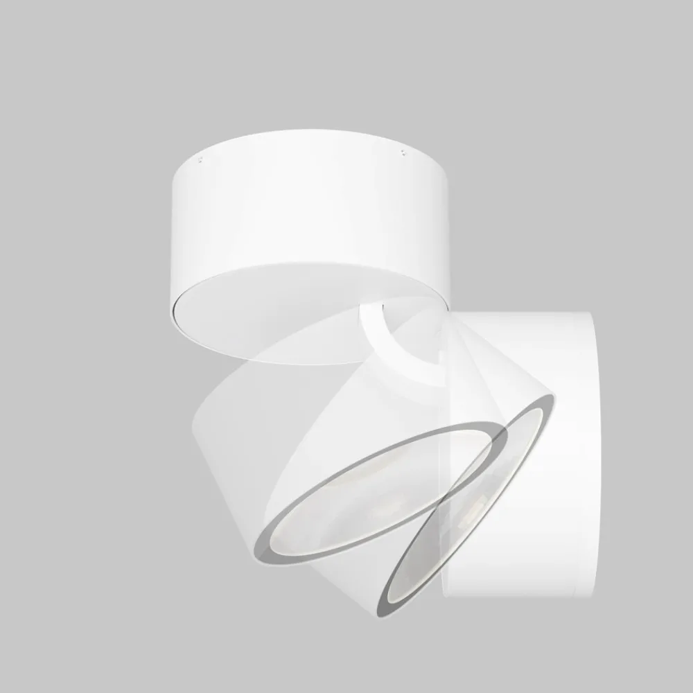 Faretti Da Esterno-Maytoni spin faretto da esterno circolare moderno led 3000k ip54