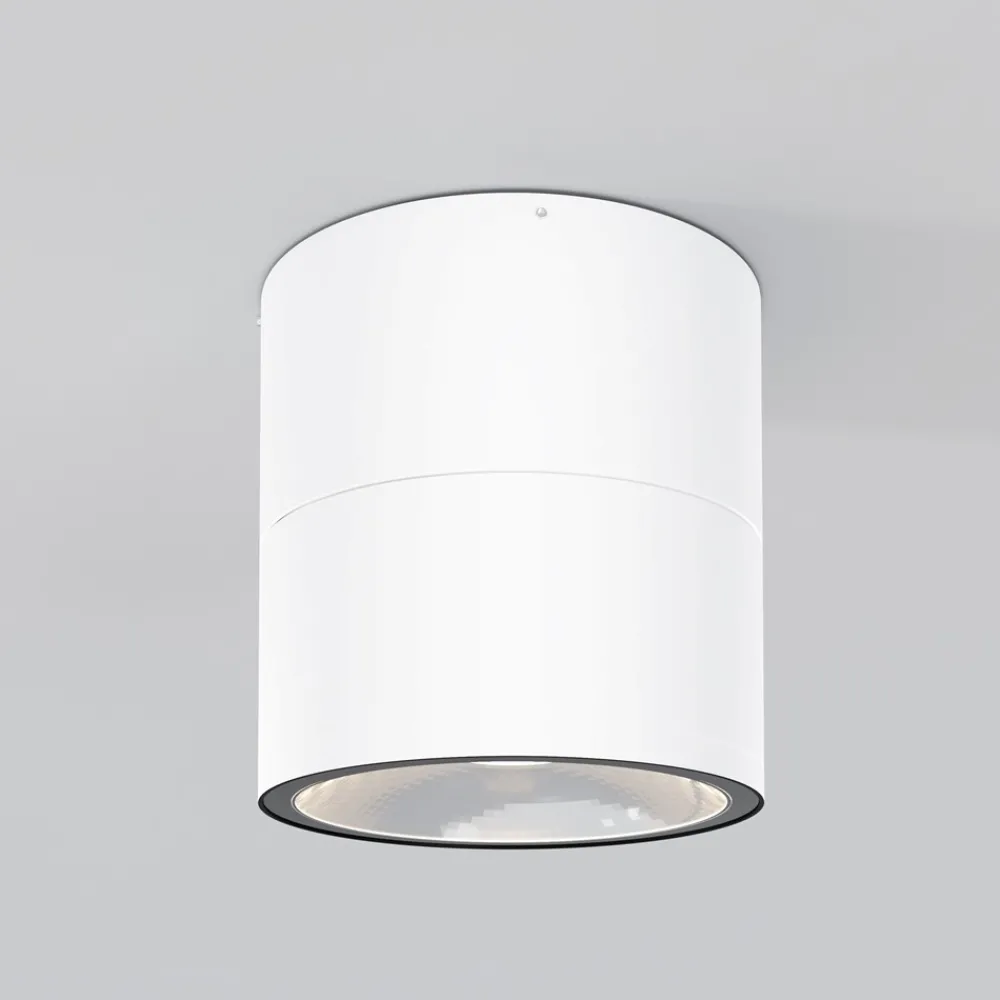 Faretti Da Esterno-Maytoni spin faretto da esterno moderno bianco led 3000k ip54