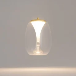 Lampade A Sospensione-Maytoni splash lampada a sospensione led 7w 3000k in vetro trasparente