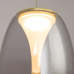 Lampade A Sospensione-Maytoni splash lampada a sospensione led 7w 3000k vetro effetto goccia
