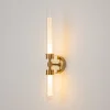 Applique Da Parete-Maytoni stelo applique da parete led 3000k cilindrico colore oro