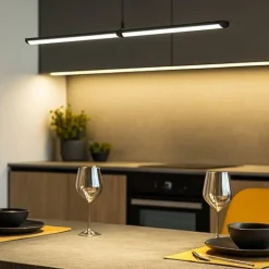Lampadari Cucina-Maytoni supersymmetry lampadario per cucina orientabile led 4000k