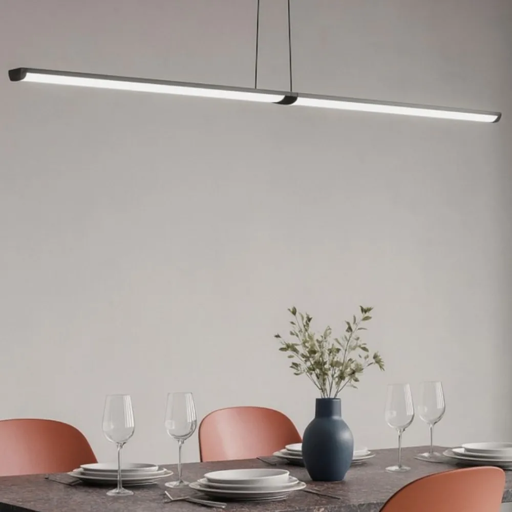 Lampadari Moderni-Maytoni supersymmetry lampadario moderno per tavolo soggiorno led 18w 4000k