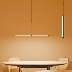Lampadari Moderni-Maytoni supersymmetry lampadario moderno per tavolo soggiorno led 18w 4000k