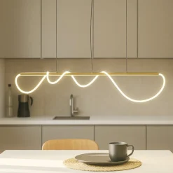 Lampadari Cucina-Maytoni tau lampadario da cucina con tubo led 3000k