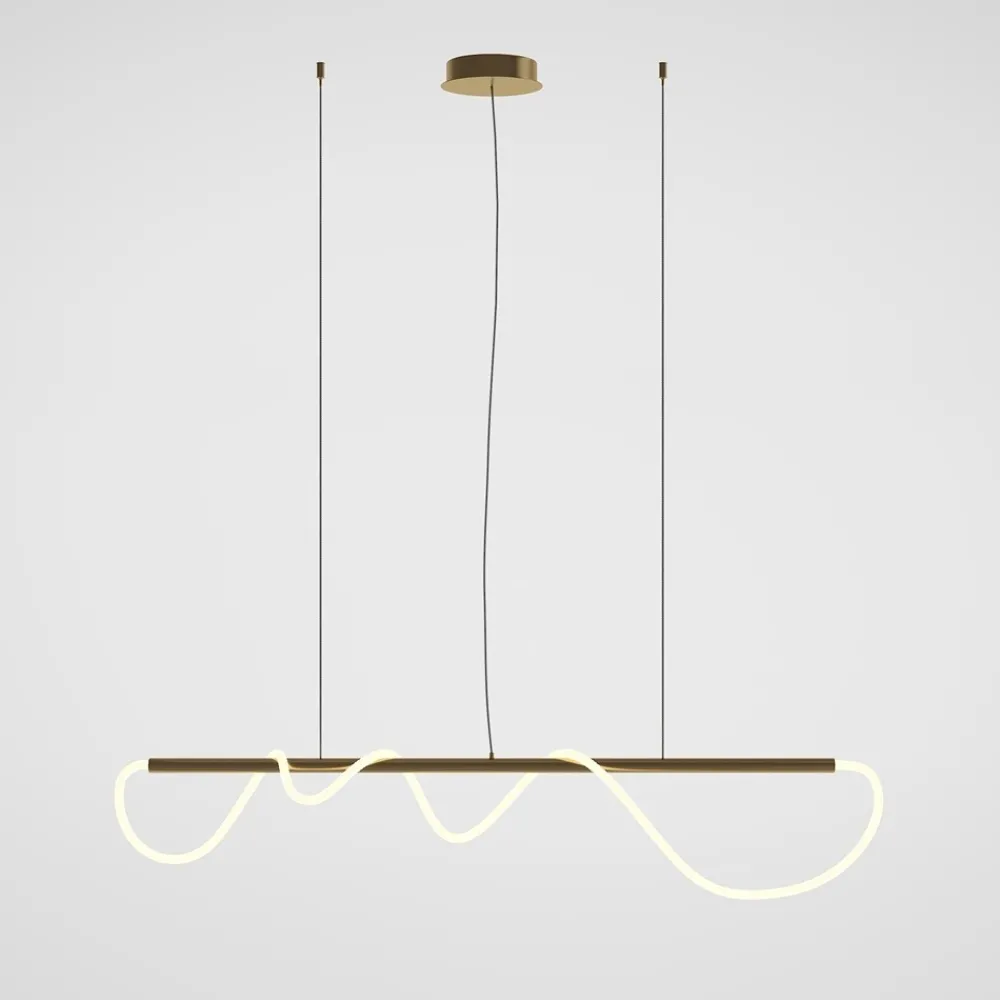 Lampadari Cucina-Maytoni tau lampadario da cucina con tubo led 3000k