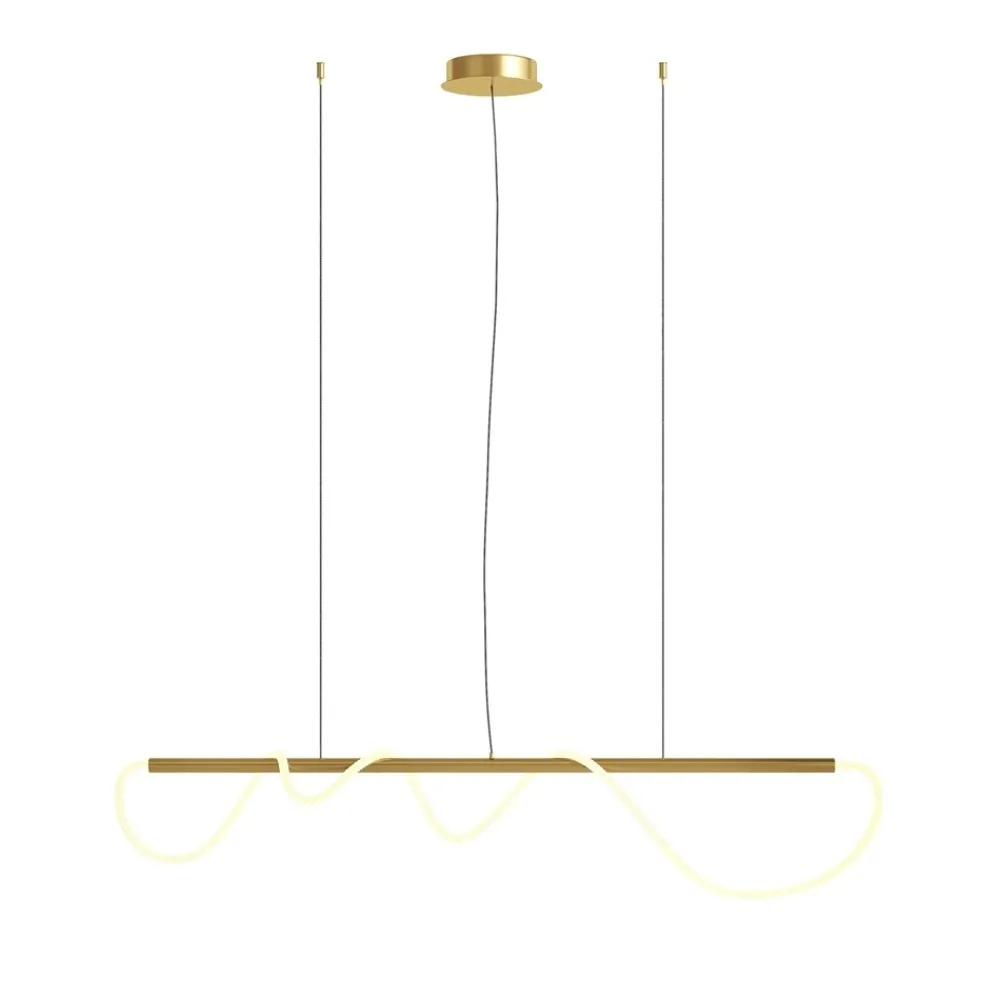 Lampadari Cucina-Maytoni tau lampadario da cucina con tubo led 3000k