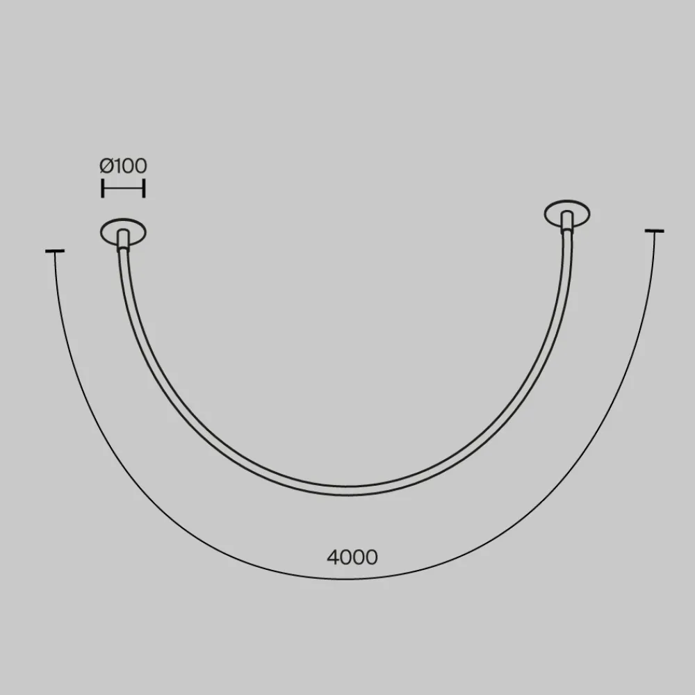 Lampadari Moderni-Maytoni tau lampadario moderno per soggiorno minimal led 3000k