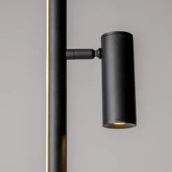 Lampade Da Terra-Maytoni thin lampada da terra moderna led 3000k con luce orientabile