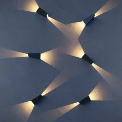 Applique Da Esterno-Maytoni times square applique da esterno led 3200k ip54
