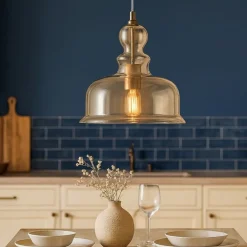 Lampadari Cucina-Maytoni tone lampadario per cucina portalampada in vetro