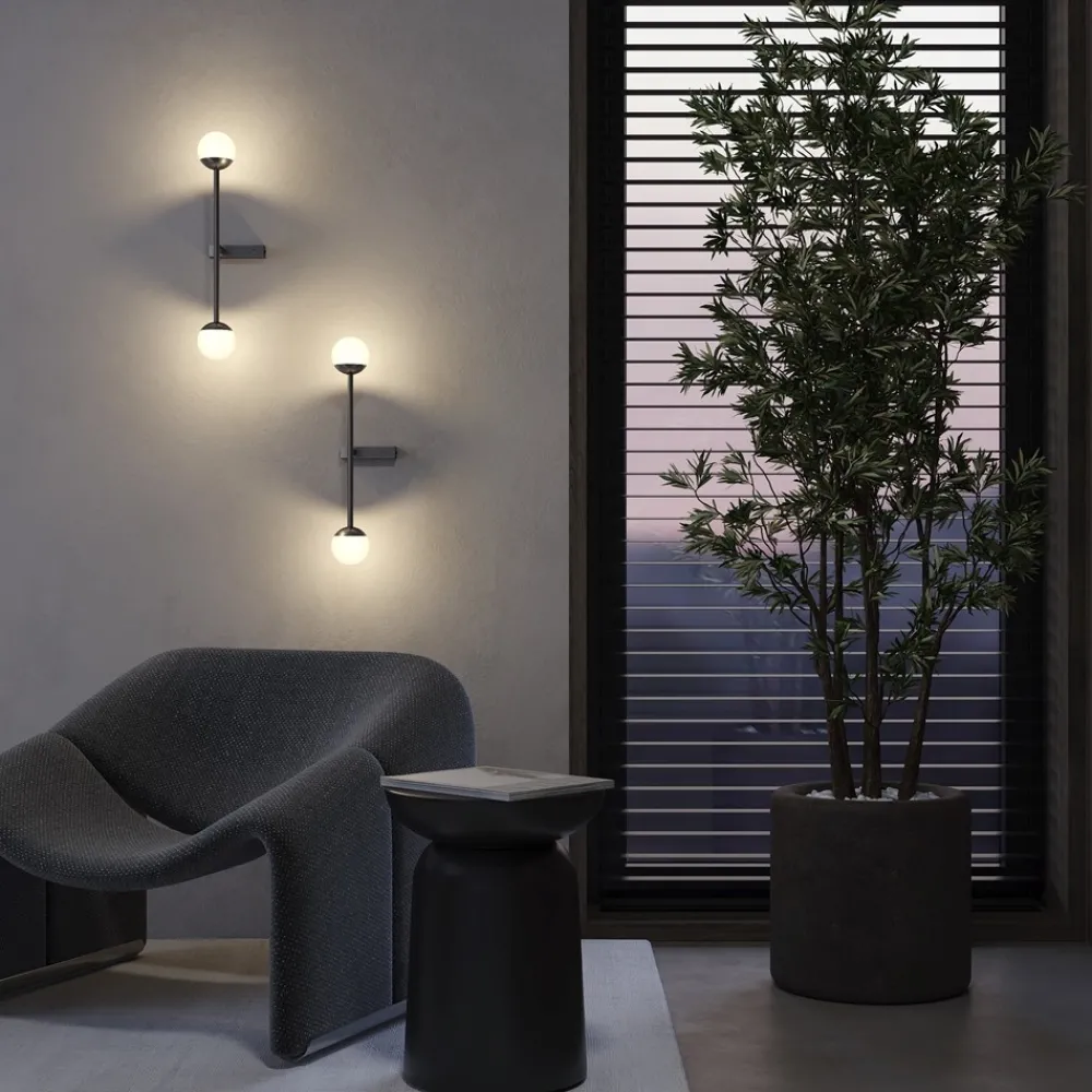 Applique Da Parete-Maytoni touch applique da parete design minimal led 3000k