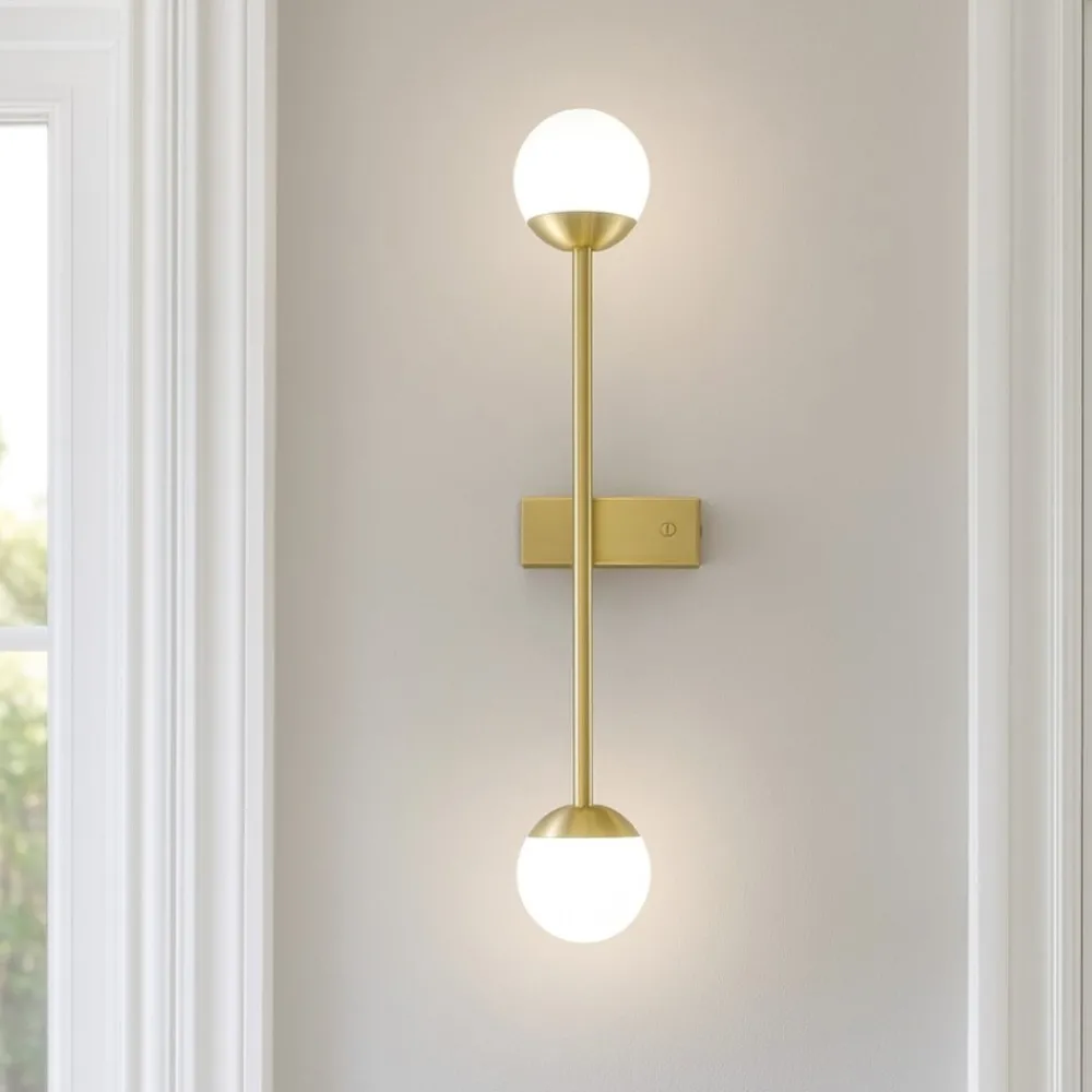 Applique Da Parete-Maytoni touch applique da parete moderna colore oro led 3000k