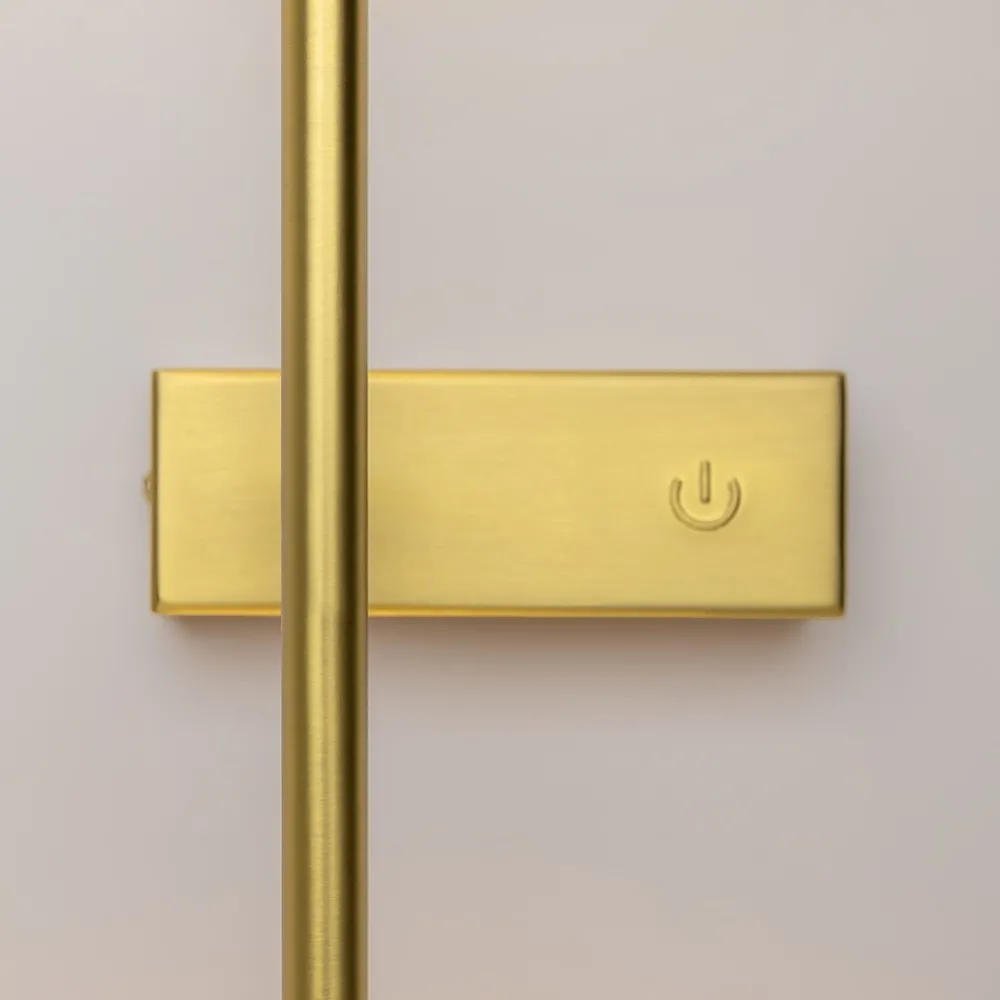 Applique Da Parete-Maytoni touch applique da parete moderna colore oro led 3000k