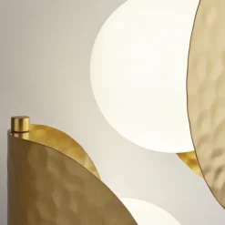 Applique Da Parete-Maytoni tropic applique da parete moderna colore oro 2 luci