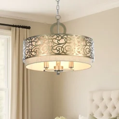 Lampadario Camera Da Letto-Maytoni venera lampadario per camera da letto rotondo