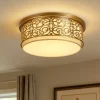 Plafoniere Moderne-Maytoni venera plafoniera moderna tonda traforata