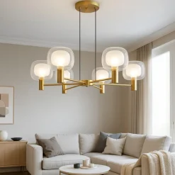 Lampadari Moderni-Maytoni vision lampadario moderno per soggiorno 6 luci