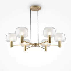 Lampadari Moderni-Maytoni vision lampadario moderno per soggiorno 6 luci